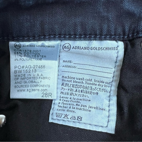AG Ariana Goldschmied The Farah High Rise Skinny Jeans Size 28 - Picture 5 of 11